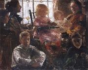 Lovis Corinth, The Family of the Painter Fritz Rumpf